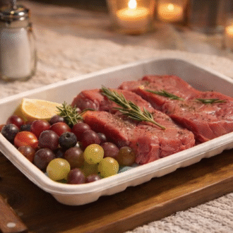 10x6 Non laminated Meat Tray