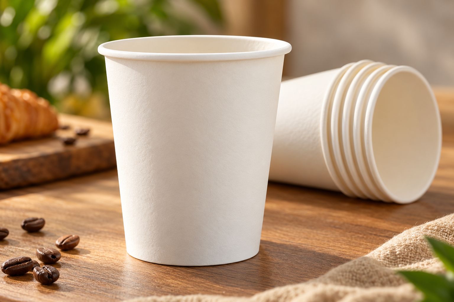 7oz (200ml) Single Wall Paper Cup (250+18 GSM) - Image 2